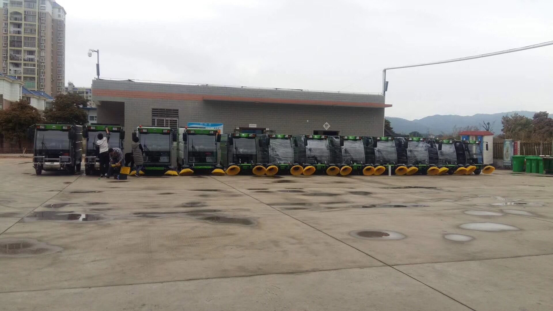 福建某環衛系統——瑞保Q9、瑞清S19